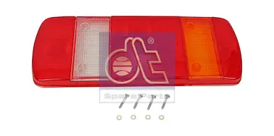 Tail lamp glass