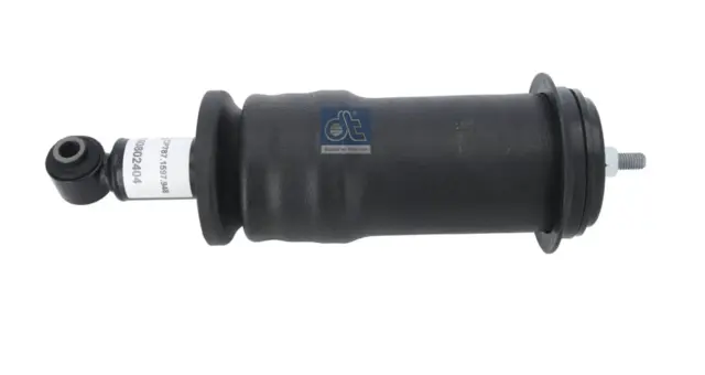 Cabin shock absorber with air bellow 