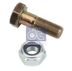 Bolt med mutter M10 x 1, L: 30 mm DT