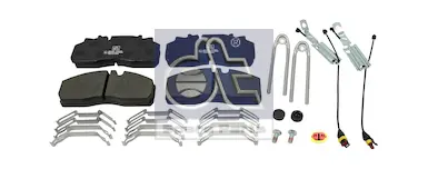 Disc brake pad kit DAF DT 