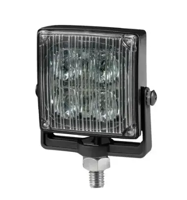 ECCO 4 LED varsellys gul m/brakett Verne 