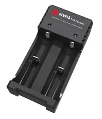 Batterilader for Elwis 18650 batterier Elwis
