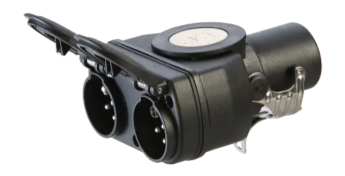 Adaptre 15 pol -> 2x 7 pol ADR 