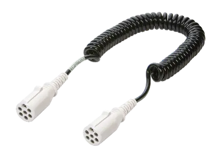 Spiralkabel 7 pol 24V 3,5m ADR Basic 