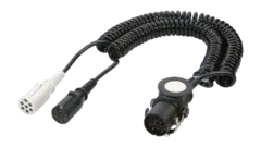 Spiralkabel 15 pol->2x7 pol 4,5m ADR