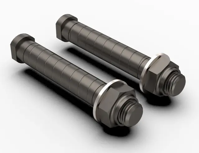 Boltesett 32mm for dragstang Trako 