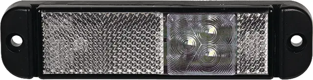 Markeringslys  3xLed  9-33V - hvit Dasteri 