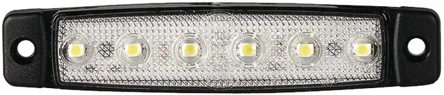 Markeringsly 6-Led dioder hvit Bema 