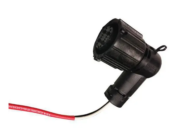 KONTAKT 2-STIFTS VINKEL MED DIN KONTAKT 