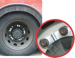 Hjulmutterlås 30mm - 33mm CC 104 19,5-22,5 hjul Rollock