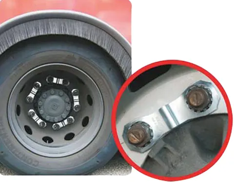 Hjulmutterlås 30mm - 33mm CC 104 19,5-22,5 hjul Rollock