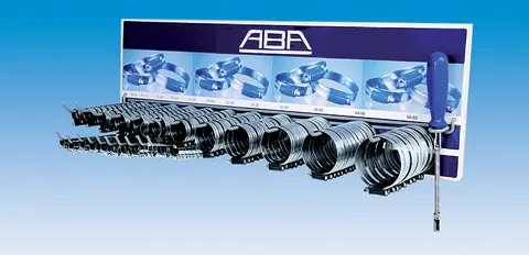 Sortimenthylle Slangeklemmer 245 deler ABA