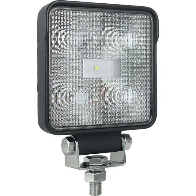 Arbeidslys LED 600lm Europart 5 dioder 10-30V 100X100X40mm IP69K 