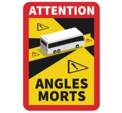 Skilt Dødvinkel Frankrike