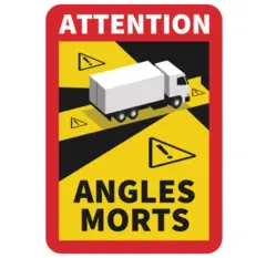 Skilt Blindsone Frankrike