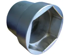 Akselmutterpipe 1" 70mm / 6-kant EP