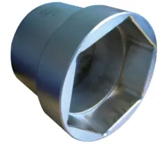 Axelmutterpipe 105mm 6 kantet Europart