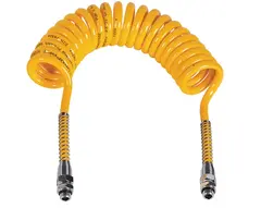LUFTSPIRALSLANGE GUL 4,5M
