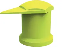 Hjulmutterindikator 32mm Gul Lukket Checkpoint