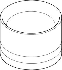 Foring gor dragøye 57,5mm Rockinger