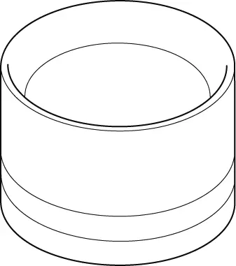 Foring gor dragøye 57,5mm Rockinger 