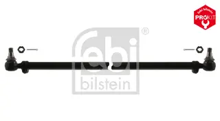 Tie Rod with castle nuts and cotter pins
