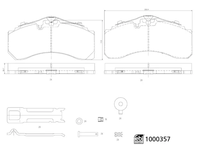 Brake Pad Set 