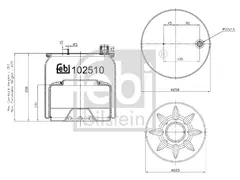 Hydraulic power steering gears (reman) Rema Germany *Pant tilkommer*