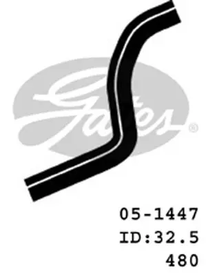 ENGINE HOSES 05-1447 CURVED HOSE Gates 
