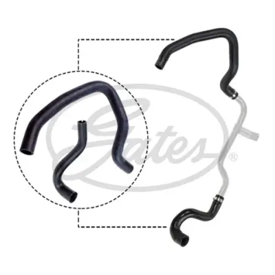 ENGINE HOSES 05-2684 CURVED HOSE Gates 