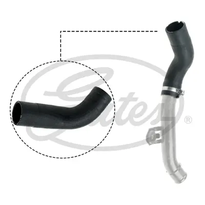 ENGINE HOSES 09-0076 TURBO HOSE Gates 