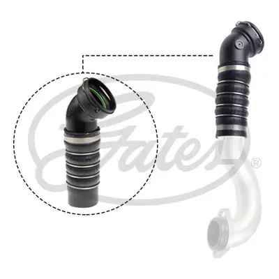 ENGINE HOSES 09-0197 TURBO HOSE Gates 
