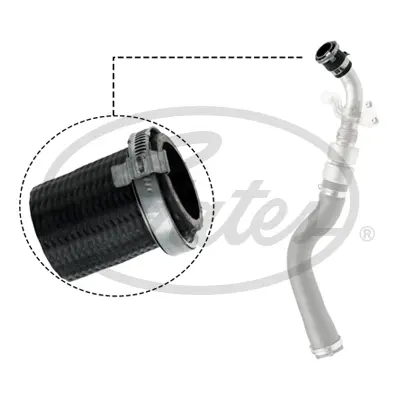 ENGINE HOSES 09-0570 TURBO HOSE Gates 