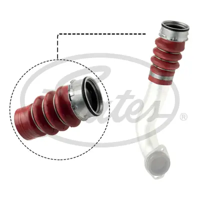 ENGINE HOSES 09-0729 TURBO HOSE Gates 