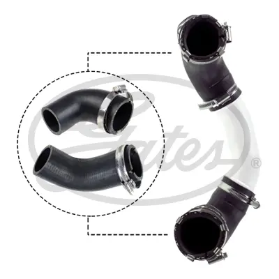ENGINE HOSES 09-0898 TURBO HOSE Gates 