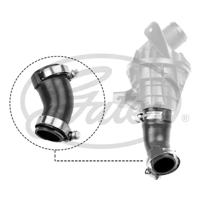 ENGINE HOSES 09-1054 TURBO HOSE Gates 