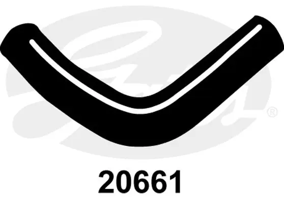 ENGINE HOSES 20661 CURVED HOSE Gates 