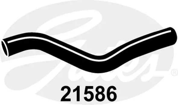ENGINE HOSES 21586 CURVED HOSE Gates 