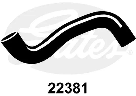 ENGINE HOSES 22381 CURVED HOSE Gates 