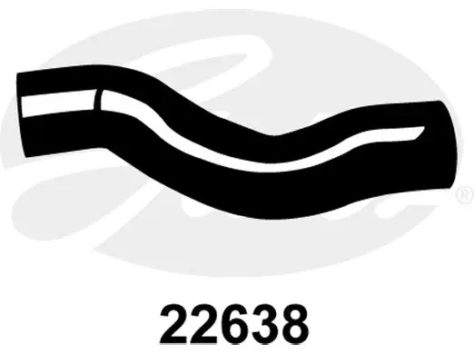 ENGINE HOSES 22638 CURVED HOSE Gates 
