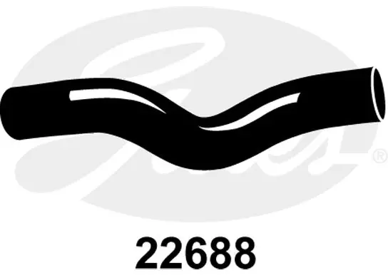 ENGINE HOSES 22688 CURVED HOSE Gates 