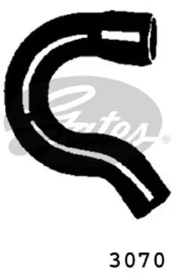 ENGINE HOSES 3070 CURVED HOSE Gates 