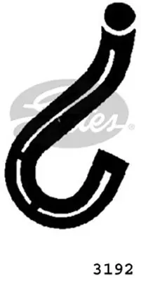 ENGINE HOSES 3192 CURVED HOSE Gates 