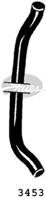 ENGINE HOSES 3453 CURVED HOSE Gates 