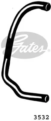 ENGINE HOSES 3532 CURVED HOSE Gates 