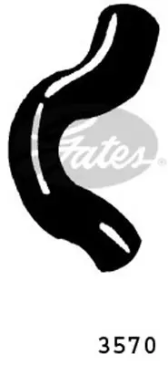 ENGINE HOSES 3570 CURVED HOSE Gates 