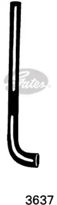 ENGINE HOSES 3637 CURVED HOSE Gates 