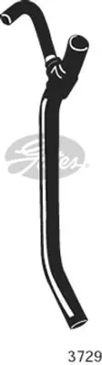 ENGINE HOSES 3729 CURVED HOSE Gates 