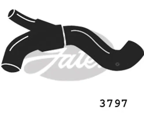 ENGINE HOSES 3797 CURVED HOSE Gates 