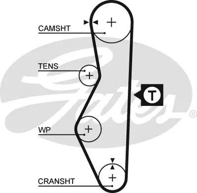 SYNCHRONOUS BELTS 5521 98111X19 Gates 